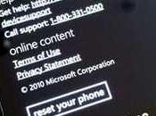 Guida Come fare Reset Ripristinare impostazioni fabbrica Nokia Lumia 900, 800, 710, Windows Phone?