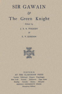 Differenze tra le prime quattro edizioni inglesi de Sir Gawain and the Green Knight