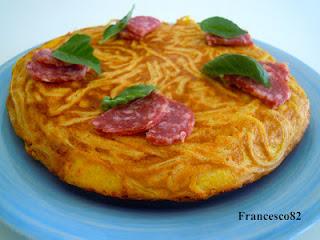 Frittata di spaghetti alla Napoletana