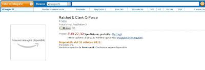 Ratchet & Clank Q-Force : Amazon Italia rivela prezzo e data di uscita