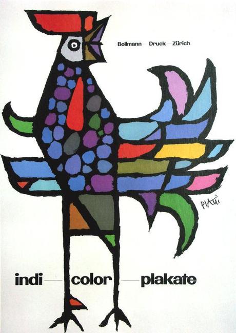 PATTERNS E COLORI VIVACI NELLA IMMENSA PRODUZIONE GRAFICA DI CELESTINO PIATTI