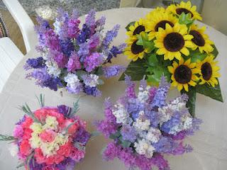 composizioni fiori ... e via che si va...