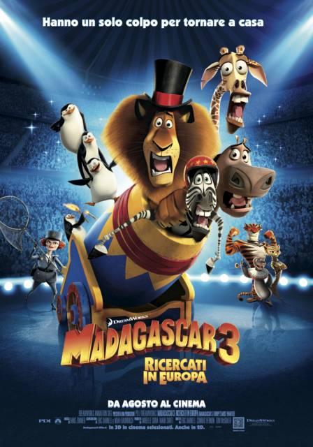 Vai a spasso con Madagascar 3: Ricercati in Europa ed il programma interattivo A Zoonzo per l'Europa