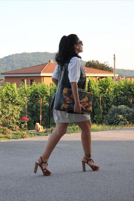 Outfit: Sac Couture Peint