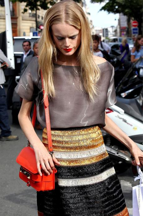 In the Street... Model off Duty Hanne Gaby