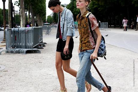 In the Street... Model off Duty Hanne Gaby