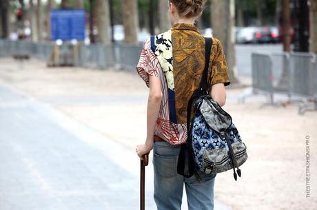 In the Street... Model off Duty Hanne Gaby