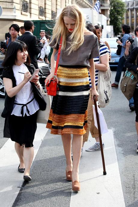 In the Street... Model off Duty Hanne Gaby