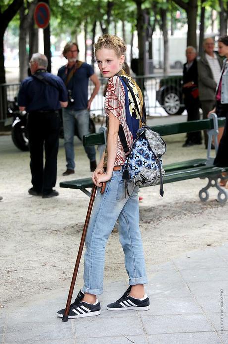 In the Street... Model off Duty Hanne Gaby