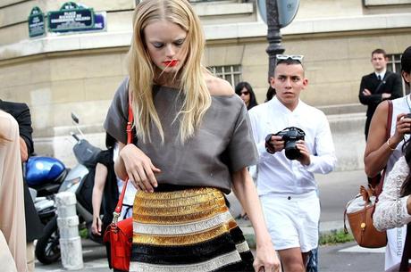 In the Street... Model off Duty Hanne Gaby