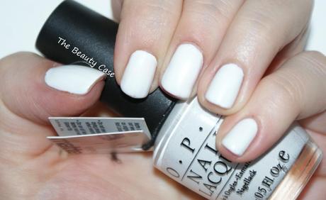 Painting a Burning Cosmo Chapter 3 Cygnus Hyoga (OPI Alpine Snow Matte)