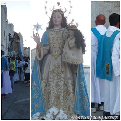 La tradizionale processione di SANTA MARIA DELLA STELLA ad Ostuni e i prossimi appuntamenti con le feste patronali in Puglia