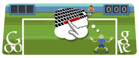 Google Londra 2012 - doodle Calcio