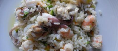 Insalata di riso ai frutti di mare