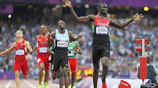 Il keniano Rudisha, su tutti