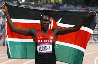 Il keniano Rudisha, su tutti