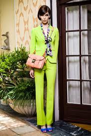 PE 2013 Resort Moschino salmone e verde acido