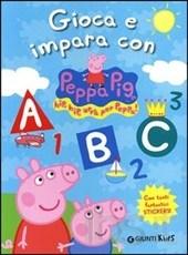 Gioca e impara con Peppa Pig. Hip hip urrà per Peppa! Con adesivi