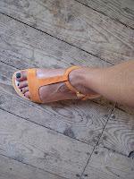 Testati da Stiletico: sandali orange VeganShoes