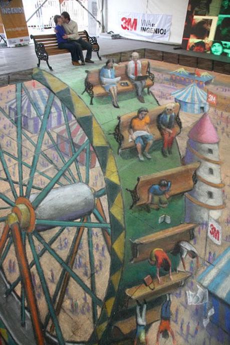 Le Pitture Anamorfiche di Julian Beever