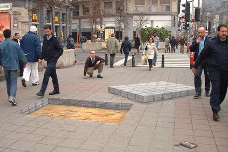 Le Pitture Anamorfiche di Julian Beever