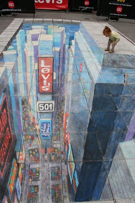 Le Pitture Anamorfiche di Julian Beever