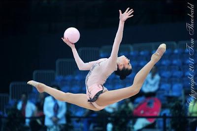 Rhythmic gymnastics and fashion.