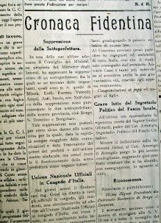 Fidenza sempre più piccola: la soppressione del tribunale