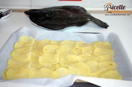 Ricetta rombo al forno con le patate