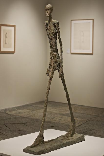 L'homme qui marche - Alberto Giacometti at Forte di Bard