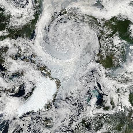 Agosto 2012, anomala tempesta sull'Artico