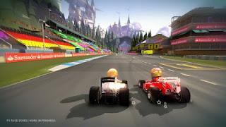 F1 Race Stars : prime immagini gameplay