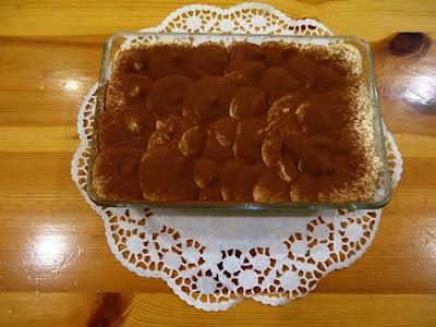 TIRAMISU' AL CIOCCOLATO BIANCO