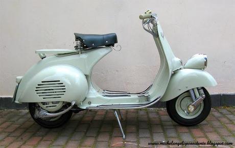 Restauro Vespa Faro Basso. Terminato.