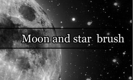 moon and stars brush free