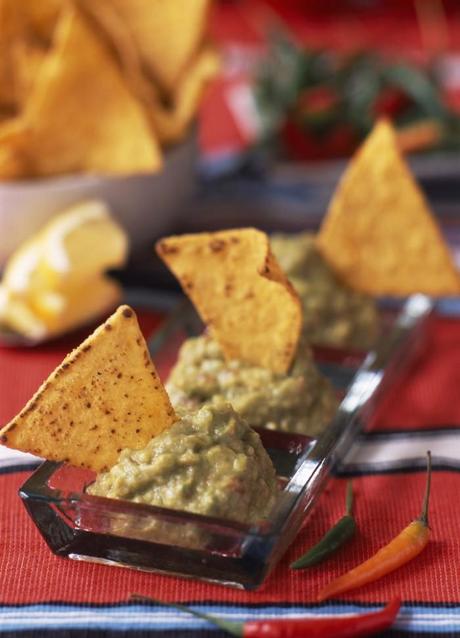 guacamole in aperitivo