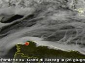 Shiptrails Golfo Biscaglia bloccano l'alta pressione sull'Europa centro-meridionale