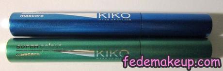 Review KIKO Mascara Super Colour numeri 06 e 07