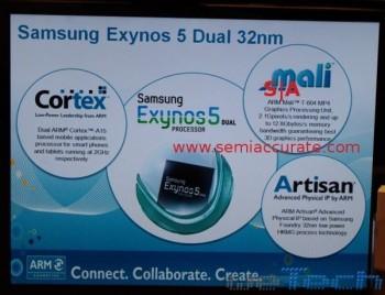 Exynos 5 Dual: primi dettagli sul prossimo processore ARM di Samsung