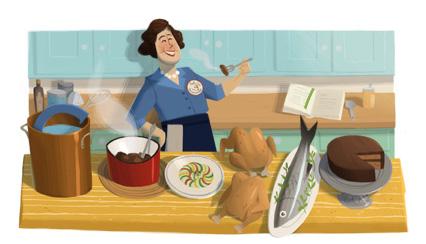 Google-doodle-Julia-Child