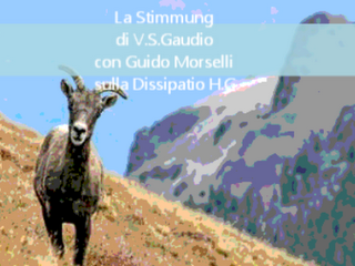 V.S.Gaudio ■  La Stimmung con Guido Morselli sulla Dissipatio H.G.