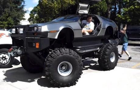 DeLorean Monster Truck