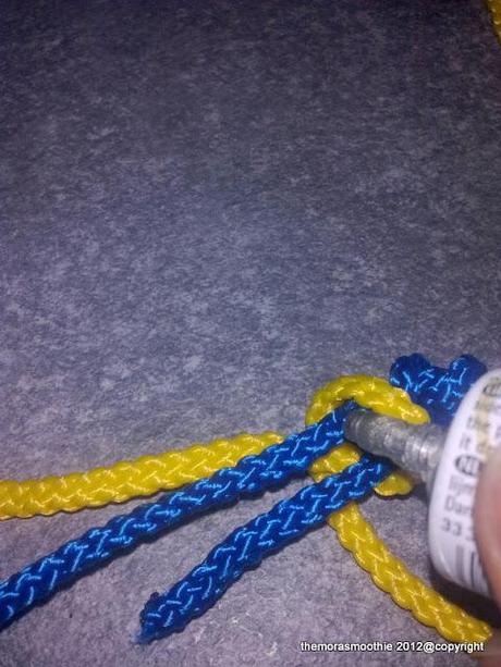 DIY rope's necklace