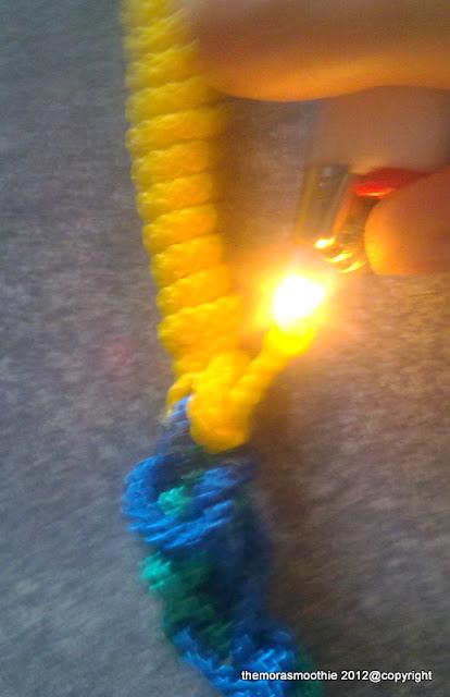 DIY rope's necklace