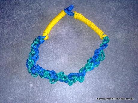 DIY rope's necklace