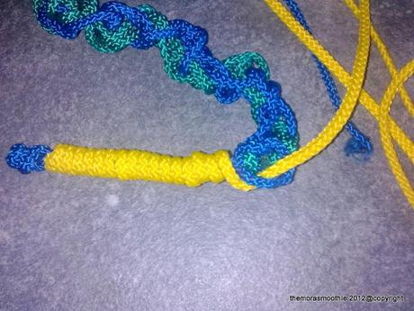 DIY rope's necklace