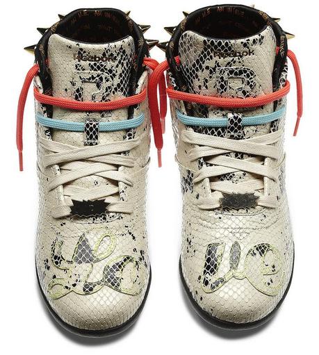 Le sneaker in pitone di Reebok by Melody Ehsani