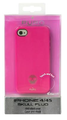 Recensione: da PURO - Cover iPhone 4 / 4S Skull Fluo Fuxia