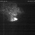 Yasur volcano Vanuatu - webcam image