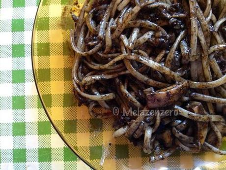 Linguine al nero di seppia